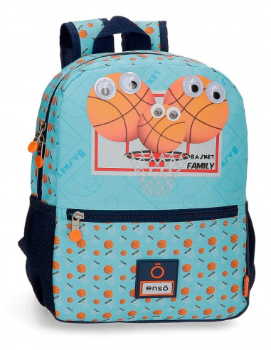 MOCHILA ADAPT. 32CM.ENSO BASKET FAMILY